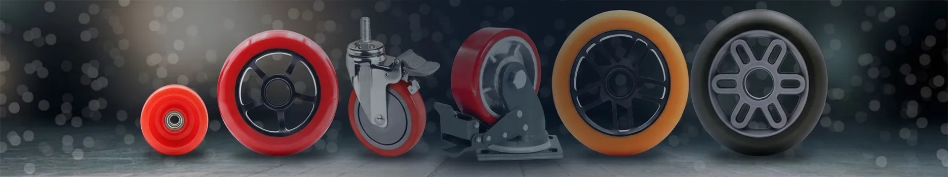 Применение полиуретановых колес и колесных опор